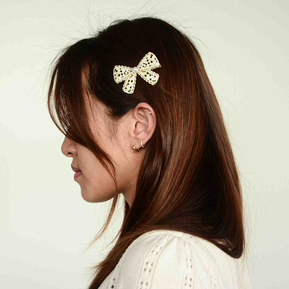 Adorable You Bow Alligator Clip