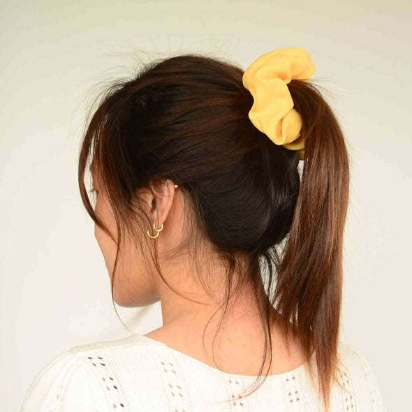 Yellow Brightness Scrunchie