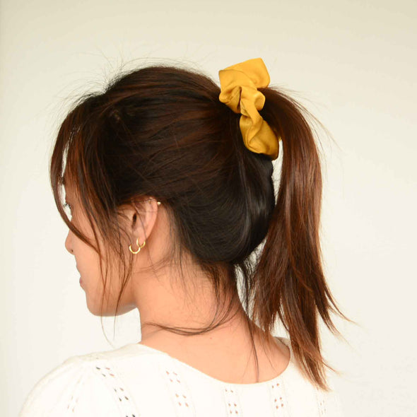 Turmeric Silk Touch Scrunchie