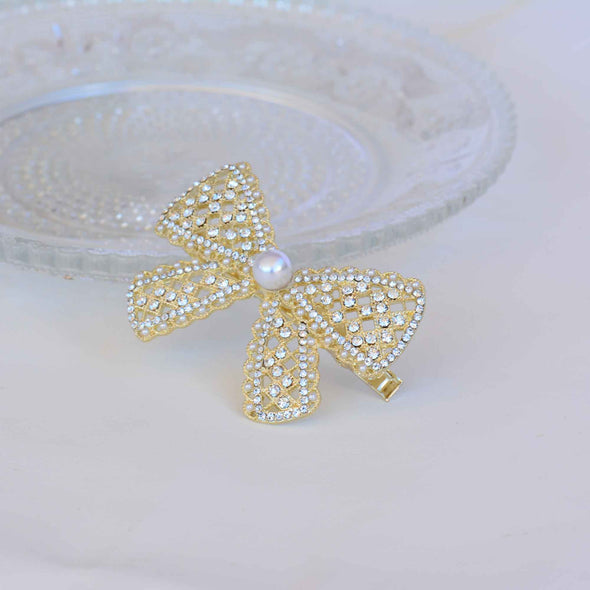 Adorable You Bow Alligator Clip