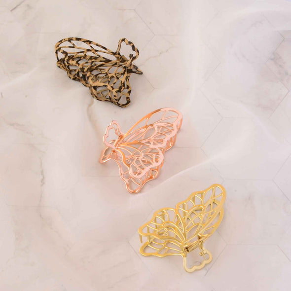 Butterfly Hair Claw