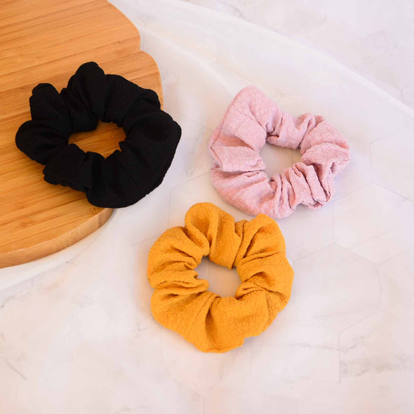 Turmeric Texture Scrunchie