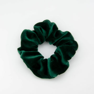 Turquoise Plush Scrunchie