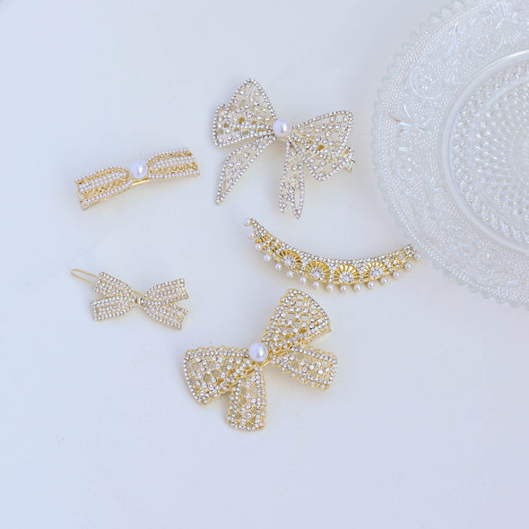 Adorable You Bow Alligator Clip