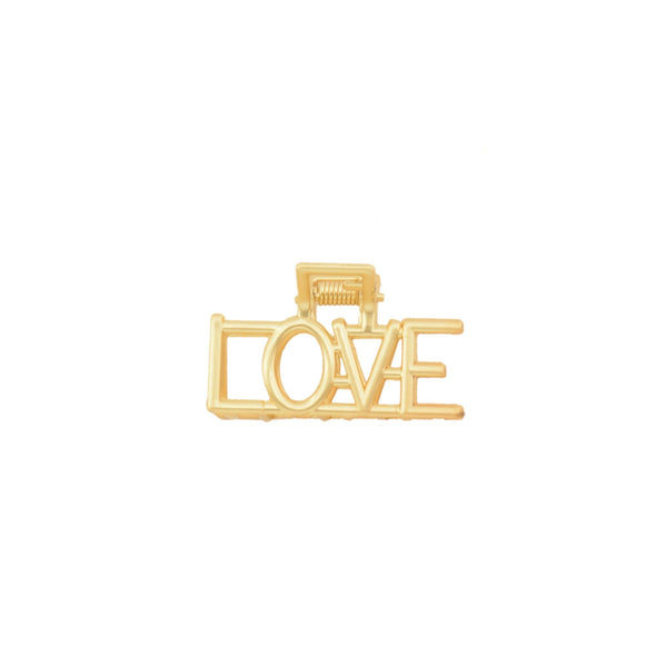 Small Love Hair Claw