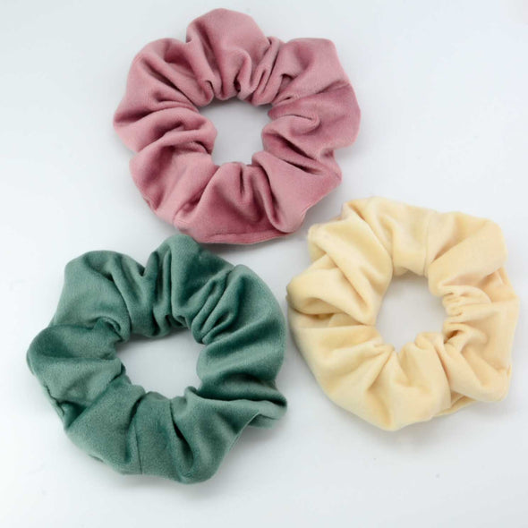 Pink Brushed Scrunchie